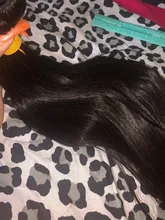 Links-extensiones de pelo ondulado brasileño, 1/3/4 mechones rectos, Color Natural, 28, 30, 32, 34, 40 pulgadas, extensiones de cabello Remy
