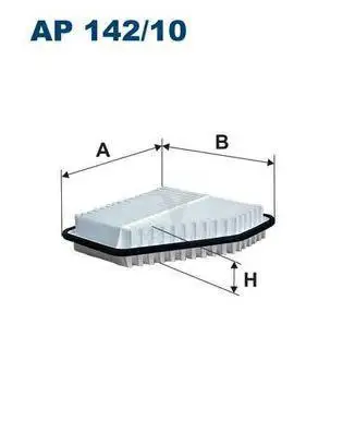 FILTRON AP 142/10 Фильтр воздушный TOYOTA RAV 4 2.0 06