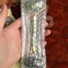 Rodillo de Jade para el cuidado de la piel, masajeador Facial de piedra Natural para cara, ojo Gua Sha, elimina arrugas, herramientas de belleza