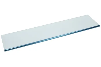 

Refrigerator door shelf Liebherr libcher glass with stainless steel rim 110x7271545mm, code