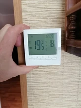 Myuet-termostato de calefacción alimentado por batería ME83B para caldera de Gas