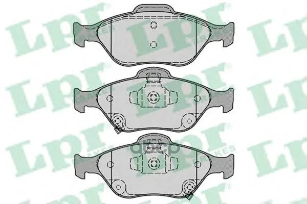 Колодки Тормозные Toyota Yaris 1.0-1.4 06- Передние Lpr 05p1283 Lpr арт. 05P1283
