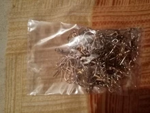 Ganchos de los pendientes, accesorios de aleación para fabricación de joyas, pendientes de gancho con forma de gota, 17x20mm, 100 Uds.