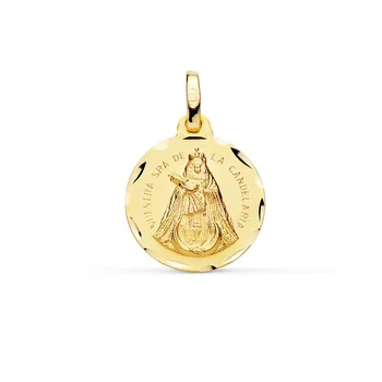 

Medal 18k gold Our Lady of Candelaria 16mm. Edge [AC0952GR] -Customizable-RECORDING INCLUDED IN THE PRICE