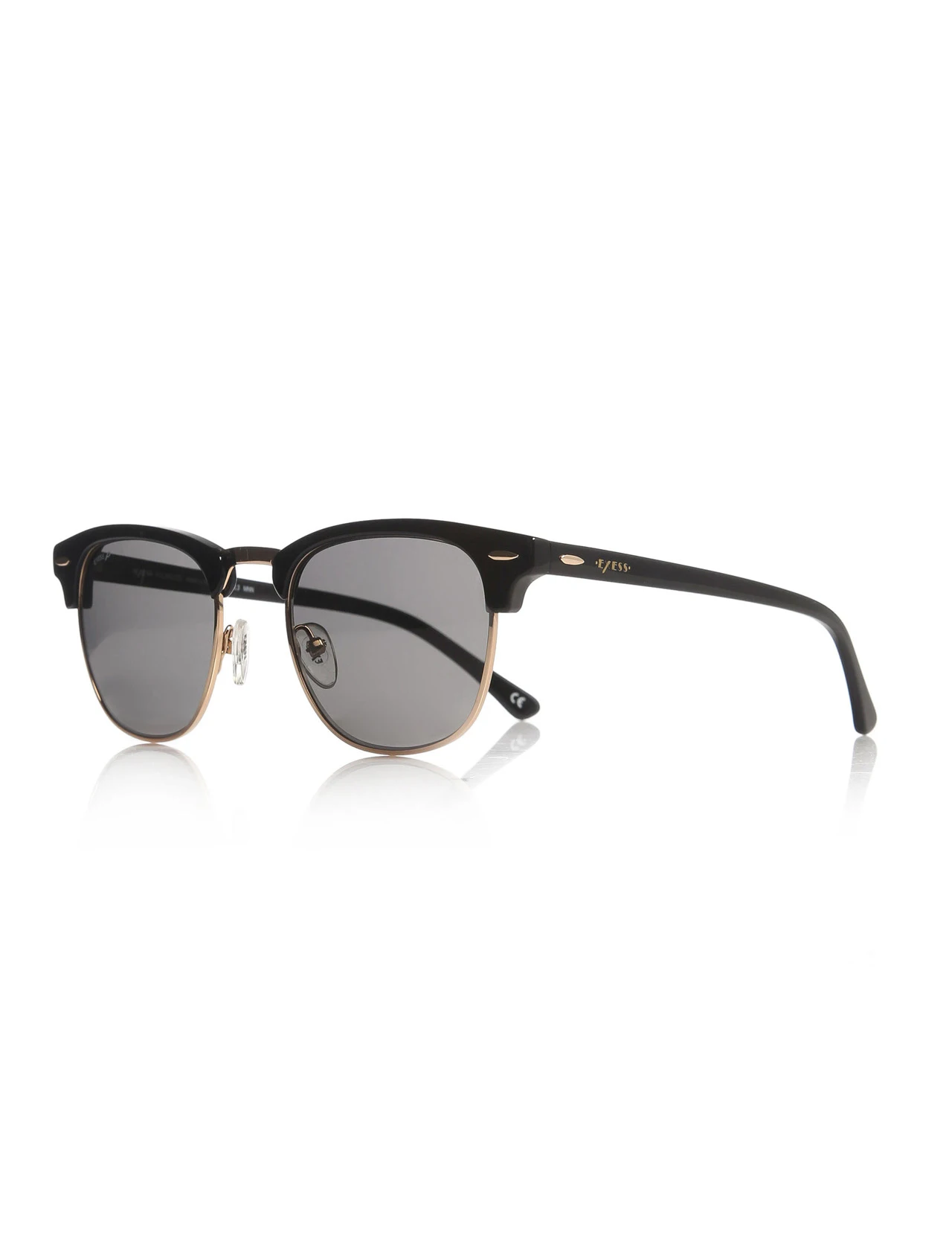 

Unisex sunglasses e 1555 7206 bone white organic drop pilot 58-16-135 exess