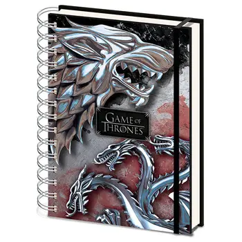 

Notebook A5 Stark & Targayen Game of Thrones