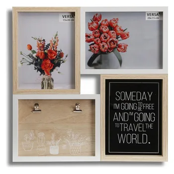

Wall photo frame Wood (2 x 38 x 38 cm)