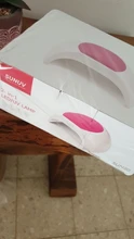SUNUV SUN2C-Lámpara de uñas de 48W, secador de uñas UV SUN2 para secador de uñas de Gel, Sensor infrarrojo con almohadilla de silicona rosa para uso en salón