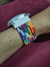 20mm 22mm trenzado Solo Loop Band para Samsung Galaxy ver 3 46mm 42mm activo 2 40mm 44mm de S3 pulsera Huawei GT2 Pro