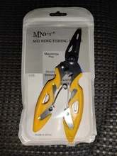 Alicates de pesca MNFT tijera trenzada línea señuelo cortador de gancho removedor etc. herramienta de corte de pescado Uso de pinzas tijeras multifunción