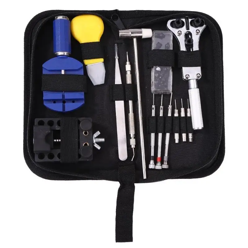 

31pcs/set Professional Watch Clock Repair Kit Case Holder Back Cover Pry Opener Remover Set Clock Repair Tool Kit Dropshipping