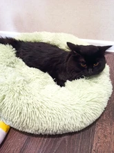 Dog-Bed Large Kennel-Sleeping-Bag Pets Cat Round Washable Plush Soft Little-Medium Long