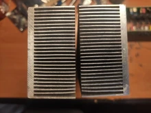 Radiator Aluminum Heatsink Computer Water-Cooling-System Electronic Dense Teeth 150/200/300x69x36mm