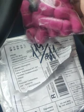 20 piezas, Purple, pulido de uñas, bandas de lijado, gorros de pedicura con mandril de goma, removedor de Gel, brocas de decoración de uñas, herramientas para cutículas