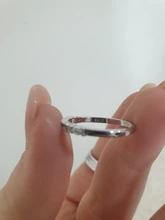 Anillo de boda S925 de tamaño variado para mujer, sortija de eternidad de imitación redonda chapada en CZ, joyería nueva para mujer, Anillos A2436