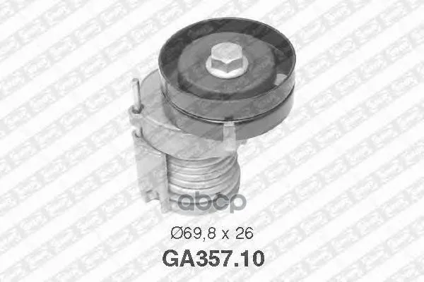 Ga357.10_ролик Натяжной! С Механизмом Натяжения Vw Golf/Polo 1.0-1.6 91 Ntn-Snr Ga35710 NTN-SNR арт. GA35710