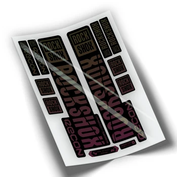 

STICKERS FORK BICYCLE ROCK SHOX RECON DEGRADADO ROCKSHOX WP307