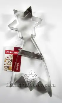 

Tescoma Comet Shaped Cookie Mold-Large (8x16 cm)