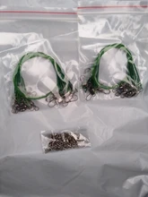 20 piezas pike pesca accesorios horóscopo Pin conector rodamiento rodante giratorio de resorte de acero inoxidable señuelo para anzuelo gira abordar