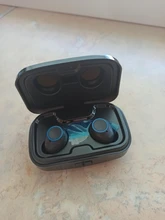 Auriculares TWS con Bluetooth 5,0, cascos inalámbricos con cargador de 3500mAh, estéreo 9D, deportivos, resistentes al agua, con micrófono