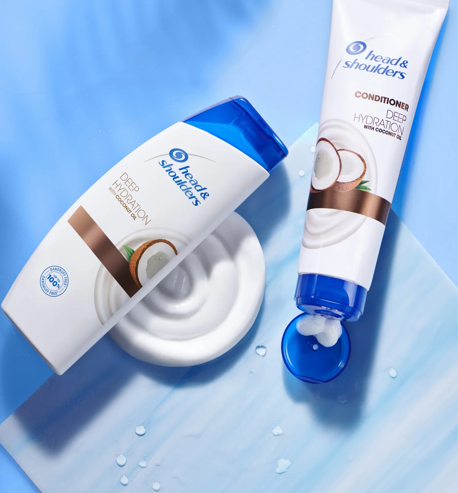 Head& Shoulders Глубокое Увлажнение Бальзам-Ополаскиватель Против Перхоти Для Волос И Кожи Головы, С Кокосовым Маслом 275мл