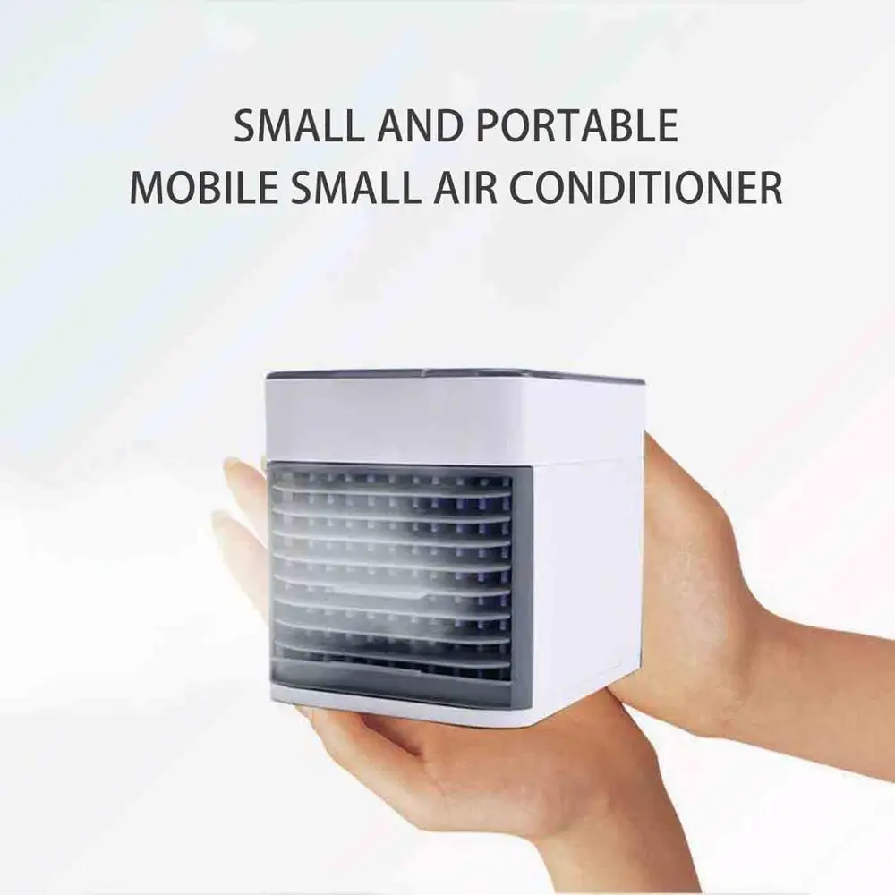 

5th Generation Usb Ice Cooling Fan Mini Evaporative Cooler Humidifier Cooling Fan Usb Personal Air Conditioner for Home Office