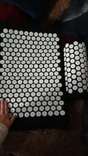 Cojín masajeador para Yoga, esterilla de acupresión para aliviar el estrés, dolor de espalda y cuerpo, estera con puntas, colchoneta de acupuntura