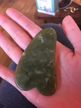 Natural Jade Gua Sha tablero raspador masaje de cuarzo rosa Jade Guasha piedra cara cuello levantamiento de la piel arrugas removedor de belleza