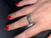 925 anillos de plata esterlina para mujer Bohemia ajustable geométrico Irregular anillos exagerado joyería de la novedad S-R406