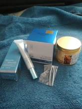 Osmantus de oro parches máscara + ojo Crema para Ojos líneas crema hidratante para los ojos removedor de círculo oscuro Anti-hinchazón