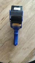Dispensador de cinta de sellado, capacidad de 6cm de ancho, soporte de cinta de sellado para oficina, cortador, máquina de embalaje Manual, herramientas