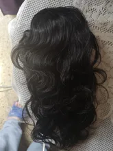 Htonicca-extensiones de pelo ondulado brasileño, pelo humano suelto profundo de 8 pulgadas, 100%, 3 mechones y extensiones de cabello de cierre, color negro Natural