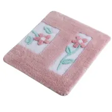 Коврик для ванной-коврики | коврик коврики для ванной нескользящие анти пресс-форма коврики Линда розовый 50X60 см