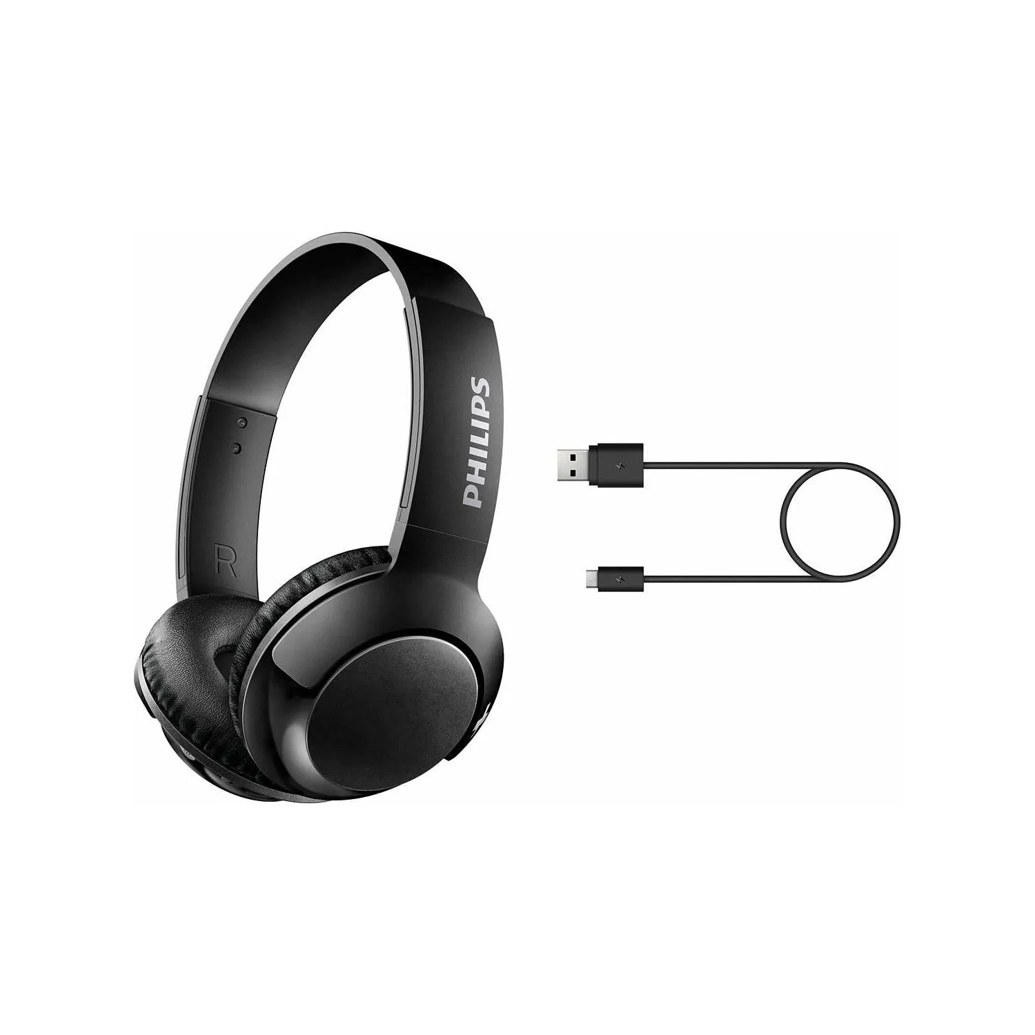 100% Orijinal Philips SHB3075BK Bluetooth BASS+ Wireless On Ear Headphone with mic Music Headset