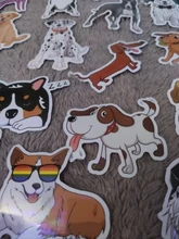 Cartoon-Stickers Corgi Funny Party Cute 50pcs Laptop-Phone Different-Style Pet-Supplies