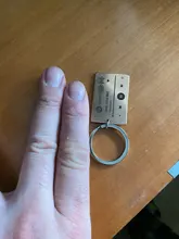 LLavero de código personalizado Spotify, joyería para amantes de la música, regalo para novia y novio