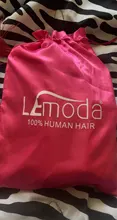 30 pulgadas de la onda profunda mechones con cierre rizado mechones con Frontal 3 4 mechones peruano de la armadura Lemoda Remy extensión del cabello humano