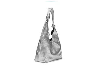 

FRAU Shopping tote soft laminated leather