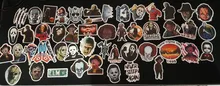 10/30/50 unids/pack películas de Horror grupo Graffiti calcomanías para cuadernos de ordenador de monopatín del teléfono móvil de juguete de dibujos animados caja