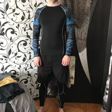 Tracksuit Compression-Sportswear-Suits Rashguard Tights Training-Clothes Sports-Set Gym