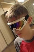 Gafas de protección UV a prueba de viento para deportes al aire libre, Unisex, ciclismo, esquí, accesorios de esquí, 1 Uds.