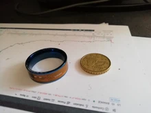 Anillo Digital de acero inoxidable para hombre, anillo inteligente con NFC, para teléfonos Android, con pareja funcional