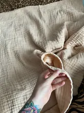 Manta de muselina de 6 capas para bebé, ropa de cama personalizada para recién nacido