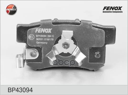 Колодка Тормозная Дисковая FENOX арт. BP43094
