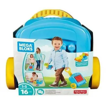 

Fisher Price Briefcase with wheels fits blocks