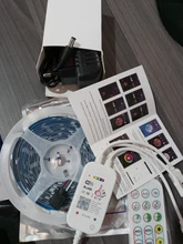 WiFi LED Strip 5M 10M 20M Bluetooth 12V Waterproof RGB Tape Works with Alexa Flexible