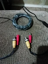 AHD Cámara Cables de 5M/10M/20M/30M BNC Cable salida de Cable con enchufe CC analógicos para AHD. Vigilancia CCTV sistema DVR Accesorios