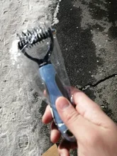 Deshedding Brush Multipurpose Hair Removal Comb for Dogs Cat Pet Fur Knot Cutter Metal/Plastic/Silicone