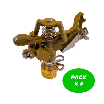

Sprinkler 3/4 "sectoral brass Pack of 5 Units