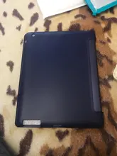 Case for iPad 2 3 4 Case Silicone Soft Back Folio Stand with Auto Sleep/Wake Up PU Leather